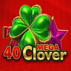 Logo of 40 Mega Clover from Amusnet Interactive at Kaleo Casino