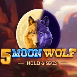 Logo of 5 Moon Wolf from Apparat Gaming at Kaleo Casino