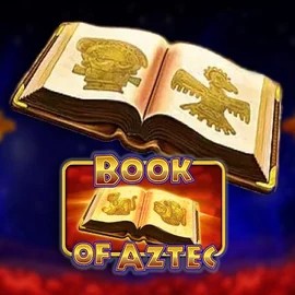 Book of Aztec slot logo by Amatic Industries at Kaleo CasinoBook of Aztec