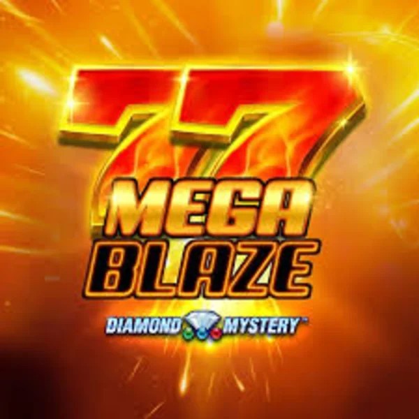 Official Slots logo: Diamond Mystery Mega Blaze by Greentube at Kaleo Casino