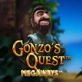 Gonzo's Quest Megaways logo by Red Tiger Gaming Kaleo Casino