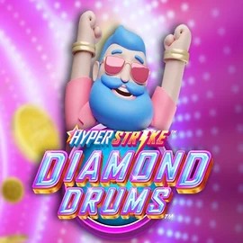 Hyper Strike Diamond Drums logo by Gameburger Studios at Kaleo CasinoHyper Strike Diamond Drums