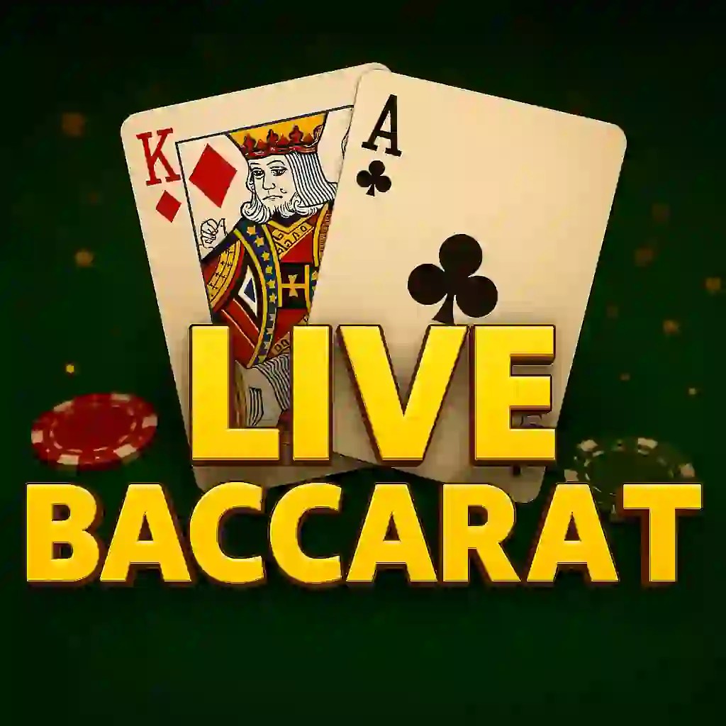 Live Casino logo of Live Baccarat from Evolution at Kaleo Casino