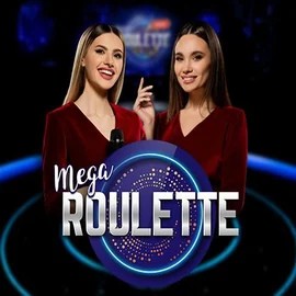 Official Live Casino logo: Mega Roulette by Pragmatic Play at Kaleo Casino