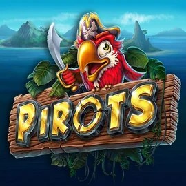 Logo of Pirots from ELK Studios at Kaleo Casino