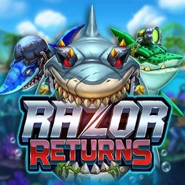 Logo of Razor Returns from Push Gaming at Kaleo Casino