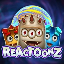 Official Slots logo: Reactoonz by Play'n GO at Kaleo Casino