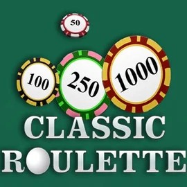 Roulette slot logo by OneTouch Games at Kaleo CasinoRoulette