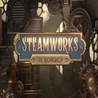Steamworks The Workshop logo by Peter & Sons at Kaleo CasinoSteamworks The Workshop