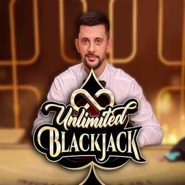 Unlimited Blackjack logo by Ezugi at Kaleo CasinoUnlimited Blackjack
