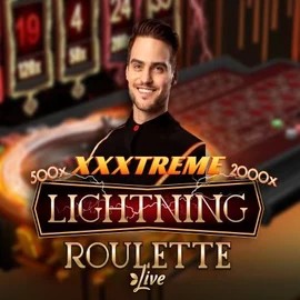 XXXtreme Lightning Roulette slot logo by Evolution at Kaleo Casino